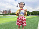 LUSON小O寶童裝寶寶短褲女寬松2025夏季新款女童滿印薄款五分褲子 曬單實拍圖