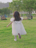 雙魚兔洋氣女寶寶周歲禮服韓版高公主裙嬰幼兒生日婚紗花童禮服蓬蓬裙 白色 80 cm 曬單實拍圖