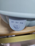 mokkom磨客養(yǎng)生壺 熱牛奶杯 辦公靜音養(yǎng)生杯0.5L 煮茶花茶銀耳 熱牛奶神器燒水壺辦公室燒水杯 熱奶杯 淺杉綠 0.5L （配304不銹鋼茶濾，送勺子） 曬單實(shí)拍圖