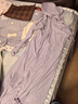 VVC防曬衣服女士夏季長款冰絲涼感防紫外線外套時(shí)尚出游披肩 丁香紫 曬單實(shí)拍圖