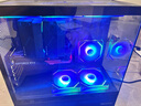 Thermaltake（Tt）鋼影 透鏡12 限定版 反轉(zhuǎn) 機(jī)箱風(fēng)扇 黑色（ARGB無(wú)限鏡風(fēng)扇*3/主板同步/減震設(shè)計(jì)/PWM智能溫控） 曬單實(shí)拍圖