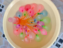 水氣球兒童快速灌注充水迷你小號汽球無毒夏日戶外打水仗潑水節(jié)日 【3包/6束333個】+送接頭 戶外團建打水仗必備水彈氣球 曬單實拍圖