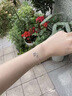 中國黃金（CHINA GOLD）S925銀手鏈藍(lán)桉與鳥女款轉(zhuǎn)運(yùn)珠小眾手飾品情人節(jié)禮物送女朋友老婆 藍(lán)桉與鳥手鏈 曬單實(shí)拍圖
