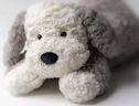 Jellycat唐布利牧羊犬動(dòng)物毛絨玩偶安撫玩具狗公仔娃娃生日七夕情人節(jié)禮物 淺灰色 Medium 曬單實(shí)拍圖