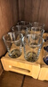 青蘋果二兩白酒杯 水晶玻璃加厚帶2兩刻度 觀山杯金山底2兩杯6只裝 曬單實拍圖