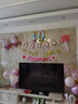 歐妮姿生日?qǐng)鼍安贾门⑸諝馇虻谰叻諊贾脠?chǎng)景派對(duì)裝飾快樂(lè)桌飄套餐 曬單實(shí)拍圖