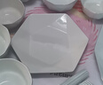 康琴（KANGQIN）釉下彩碗碟套裝家用簡約碗盤喬遷餐具套裝陶瓷盤子碗筷2025新款 十人食 50件套 曬單實拍圖
