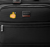 新秀麗（Samsonite）行李箱16英寸拉桿箱總裁系列高端商務(wù)旅行箱包HO0黑色登機箱 曬單實(shí)拍圖