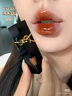 圣羅蘭（YSL）黑管鏡面愛(ài)心唇釉416口紅滋潤顯色化妝品生日禮物女送女友 曬單實(shí)拍圖