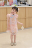G.DUCKKIDS漢服女童連衣裙2025新款夏裝兒童旗袍夏季裙子洋氣女孩公主裙夏款 蝦粉色 140 建議身高130-135cm年齡9-10 曬單實拍圖