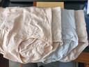 浪莎內(nèi)褲女高腰純棉收腹抗菌底褲4條大碼無痕收小肚子提臀女士內(nèi)褲 曬單實(shí)拍圖