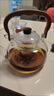 酷蟲 KUSECT德國玻璃煮茶壺耐高溫加厚煮茶器電陶爐家用提梁壺?zé)莶鑹?沐河提梁壺 1000ml 德國品牌 曬單實(shí)拍圖