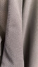 無印良品（MUJI）女式 易干 彈力泡泡紗 襯衫式夾克 女裝外套25年春夏上衣BD101A5S 黑色 L （165/88A） 曬單實拍圖
