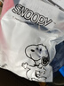 SNOOPY史努比童裝男童套裝兒童速干短袖短褲休閑服夏季薄款清涼透氣衣服 史努比天使大紅 130 曬單實拍圖