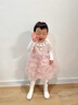 G.DUCKKIDS小黃鴨公主裙女童連衣裙春秋款tutu裙兒童背心裙兩件套女孩網(wǎng)紗裙 粉色 90 尺碼1~2歲【 80-90cm】 曬單實(shí)拍圖