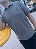 NEW ERA紐亦華POLO衫MLB短袖T恤男NY質(zhì)感透氣刺繡 13718756-灰色 XL 曬單實(shí)拍圖