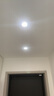 公牛（BULL）LED防眩筒燈MT-L005D-BS白+啞白5W三段調(diào)光 升級Ra95顯指 曬單實拍圖