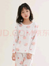 紅豆兒童睡衣男女童家居服純棉長(cháng)袖長(cháng)褲套裝春夏套頭空調服J3106 110 曬單實(shí)拍圖