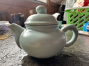 凝雅汝窯茶壺掇球壺 陶瓷手工單壺辦公家用中式開片可養(yǎng)汝瓷功夫茶具 開片掇球壺（無禮盒約230ml） 曬單實拍圖
