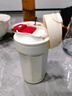 卡羅特咖啡杯316不銹鋼保溫杯女新款保冷杯子男生隨行杯便攜水杯 450ml 曬單實拍圖