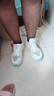 李寧（LI-NING）赤兔8跑步鞋男鞋2025春夏季新款輕量高回彈中考體育競速運動鞋 乳白色-11 43 (270mm) 曬單實拍圖