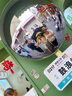 兩三事梵高文藝 弦外智音 2025夏季新款彩繩綁帶領(lǐng)印花短袖t恤女 米杏色 L 曬單實(shí)拍圖
