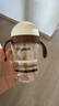 世喜兒童吸管杯直飲吸管杯奶瓶1~3歲PPSU夏季寶寶水杯刻度直飲杯 吸管杯（直飲款18月+） 曬單實拍圖