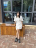 CAMILA KSENIA休閑鞋女款2025新款春夏輕便運(yùn)動鞋厚底增高透氣老爹鞋 黑色 37 曬單實(shí)拍圖