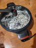 梅特德菲【官方授權(quán)】多功能電子微壓鍋電炒鍋大容量一體電鍋麥飯石不粘多用途電火鍋電煮鍋煎炒一體大功率 6L 【直徑30-蒸籠】硅膠3件套-菜刀-蒸片 曬單實(shí)拍圖