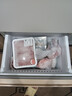美菱（MeiLing）小確杏401升法式冰箱小戶型家用底部散熱60cm超薄窄門嵌入式一級風(fēng)冷無霜國家補(bǔ)貼BCD-401WFP9CZX 曬單實(shí)拍圖