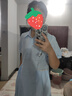 法式連衣裙女2025夏季新款小個(gè)子收腰顯瘦氣質(zhì)襯衫裙子夏天3197 藍(lán)色 XL 【120-130斤】 曬單實(shí)拍圖
