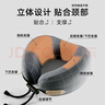 艾杰普（JEPPE）u型枕護(hù)頸飛機(jī)枕便攜旅行u形頸枕辦公室高鐵坐車午休脖枕睡覺神器 曬單實拍圖