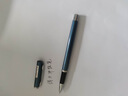 得力0.5mm可定制金屬筆桿中性筆刻字重手感水筆學(xué)生商務(wù)辦公簽字筆高檔男女士寶珠筆公司禮品筆 【藍(lán)色筆殼】金屬中性筆 S82-01 曬單實(shí)拍圖
