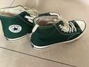 匡威（Converse）1970s 經(jīng)典三星標(biāo)高幫帆布鞋情侶運(yùn)動鞋學(xué)生鞋休閑帆布鞋 綠色 44 /10 曬單實(shí)拍圖