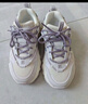 FILA 斐樂(lè)官方女鞋F(xiàn)LUID 5貓爪休閑鞋時(shí)尚復(fù)古運(yùn)動(dòng)鞋女鞋 奶白/浪漫紫-GO 38 曬單實(shí)拍圖