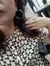 玖長(zhǎng)時(shí)【菱閃】999純銀耳環(huán)女士足銀大耳圈圈養(yǎng)耳洞生日禮物送女友 999足銀 50mm【大氣款】 曬單實(shí)拍圖