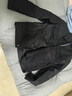 皮爾卡丹（pierre cardin）青年機車皮衣修身短款秋冬新款加絨時尚皮夾克男韓版痞帥外套 黑色 2XL 135-145斤 曬單實拍圖