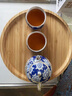 澤名家茶具套裝鎏銀青花龍鳳西施茶壺茶具套裝送領導公司商務開業(yè)伴手禮 鎏銀龍鳳西施壺+龍鳳主人杯 2個 曬單實拍圖