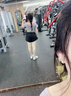萊樞匯運動(dòng)短褲女五分褲夏季透氣運動(dòng)田徑跑步瑜伽訓練假兩件防走光短褲 黑色印花短褲-M（80-100斤） 曬單實(shí)拍圖