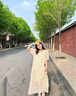 歌芭杉（GEBASHAN）品牌女裝法式顯瘦連衣裙女2025夏季新款高級感長款蕾絲泡泡袖裙子 米色 L 曬單實拍圖