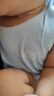 童泰夏季寶寶衣服輕薄上衣透氣男女兒童無(wú)痕吊帶背心2件裝綠色110cm 曬單實(shí)拍圖