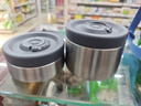 樂扣樂扣（LOCK&LOCK）不銹鋼多層保溫桶便當飯盒上班族學生帶飯飯盒配包餐具2L深藍色 曬單實拍圖