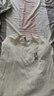 名創(chuàng)優(yōu)品（MINISO）短袖男純棉休閑寬松夏季圓領(lǐng)百搭青少年潮流半袖t恤 淺米 L 曬單實拍圖