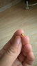 老廟黃金耳釘精品5G碎碎冰耳釘足金養(yǎng)耳洞耳飾送女友老婆520禮物 碎碎冰耳釘約1.3g 曬單實(shí)拍圖