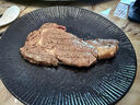 onlycook 日式陶瓷盤子 餐盤西餐盤牛排盤水果盤 復(fù)古可微波 10寸黑色 曬單實(shí)拍圖