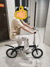 大行（DAHON）折疊自行車14英寸超輕便攜小輪男女式單車BYA412 黑色BA接頭 曬單實拍圖