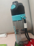 oktp噴霧水杯兒童初中學(xué)生上學(xué)專用運(yùn)動水壺夏季帶刻度吸管會噴水杯子 曬單實(shí)拍圖