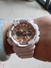 卡西歐（CASIO）手表女士G-SHOCK防震電子日韓表送女友七夕禮物GMA-S120MF-4A 曬單實(shí)拍圖