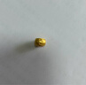 周六福 黃金轉運珠男女款5D硬金六合吉祥物生肖本命年手繩T 定價(jià) 鼠與牛-1.00g 曬單實(shí)拍圖