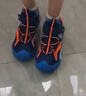 李寧童鞋兒童跑步鞋男女大童春秋logo設計透氣輕質回彈運動鞋YKFR024 【常規(guī)密網】海寶藍/熒光亮綠-9 37 曬單實拍圖